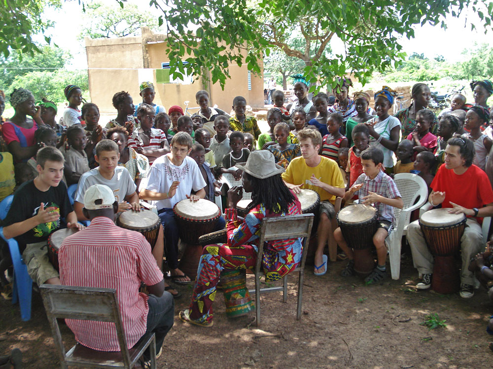 Cours de djembé...