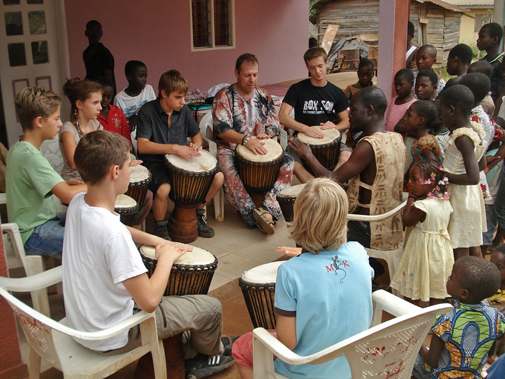 Cours de djembé...