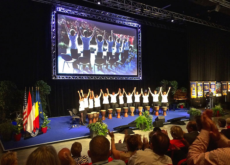 Le CKPM au Congrès National du Kiwanis mai 2015.