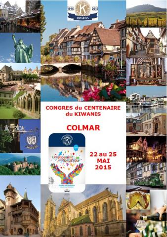 Congrès Kiwanis 2015 à Colmar