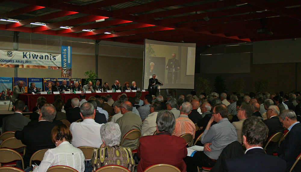 Le CKPM au Congrès National du Kiwanis en Arles mai 2011.