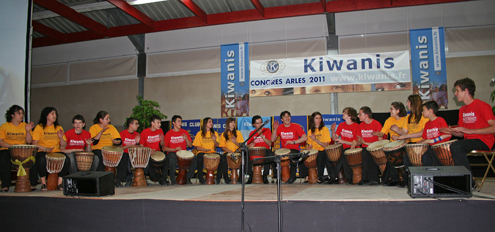 Le CKPM au Congrès National du Kiwanis en Arles mai 2011.