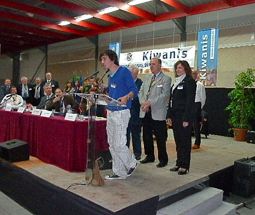 Le CKPM au Congrès National du Kiwanis en Arles mai 2011.