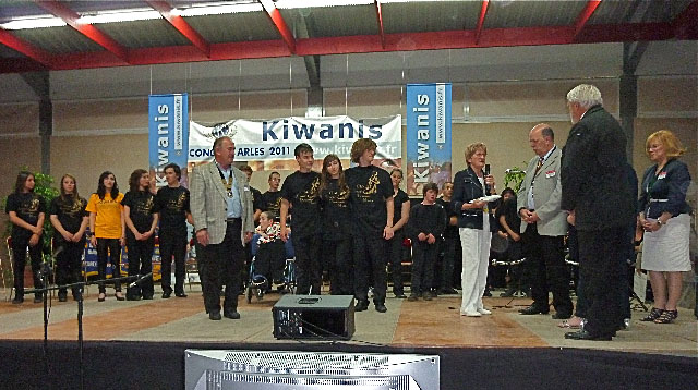 Le CKPM au Congrès National du Kiwanis en Arles mai 2011.