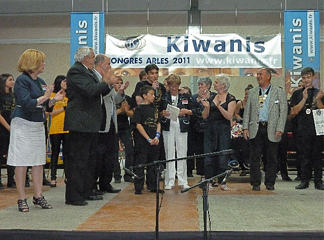 Le CKPM au Congrès National du Kiwanis en Arles mai 2011.