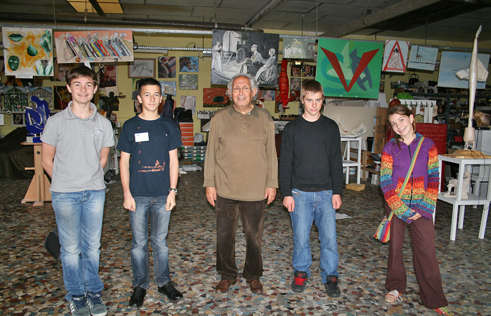 Le CKPM au Congrès National du Kiwanis mai 2013 : dans l'atelier d'Élie.