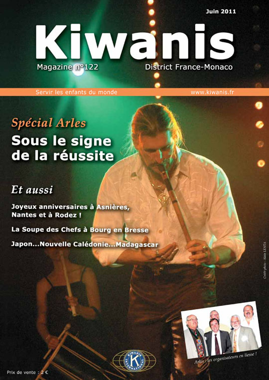 Le CKPM : article dans le Kiwanis Magazine n°122.