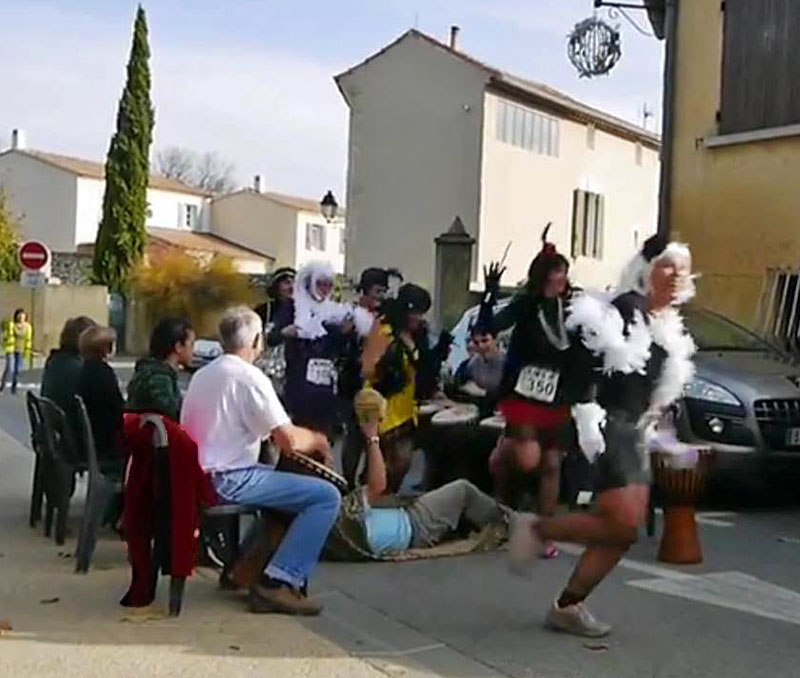CKPM à Rochefort-du-Gard 23-11-2014 : Marathon des primeurs animation musicale