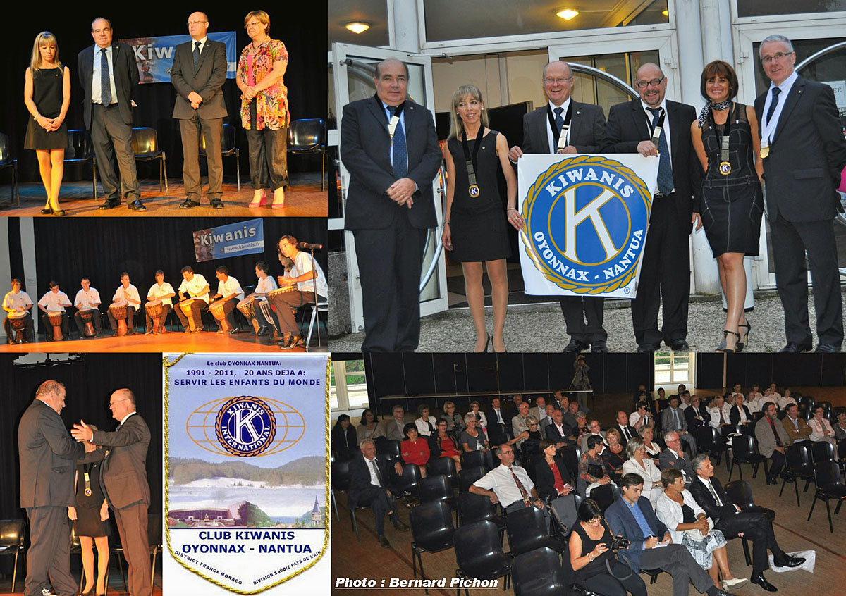 20 ans club Kiwanis Oyonnax-Nantua avec le CKPM