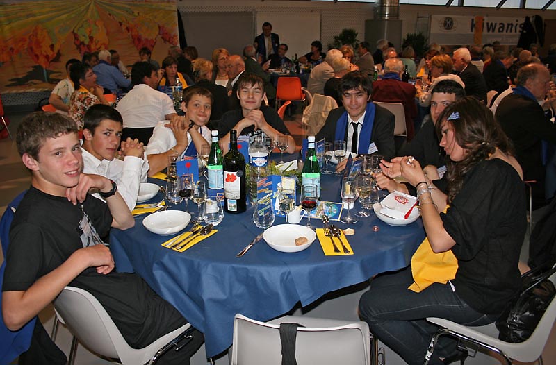 Repas soirée de l'amitié au Congrès de Périgueux 14 mai 2010.