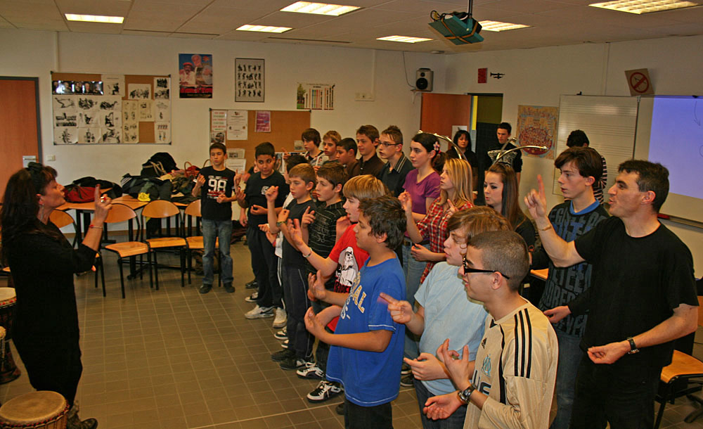 Langage des signes et chansons