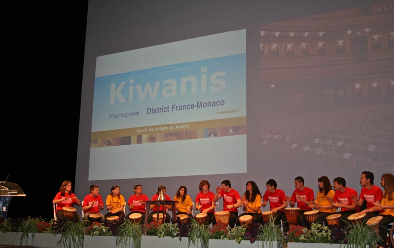 CKPM en concert à Vichy pour le Congrès annuel des Clubs Kiwanis