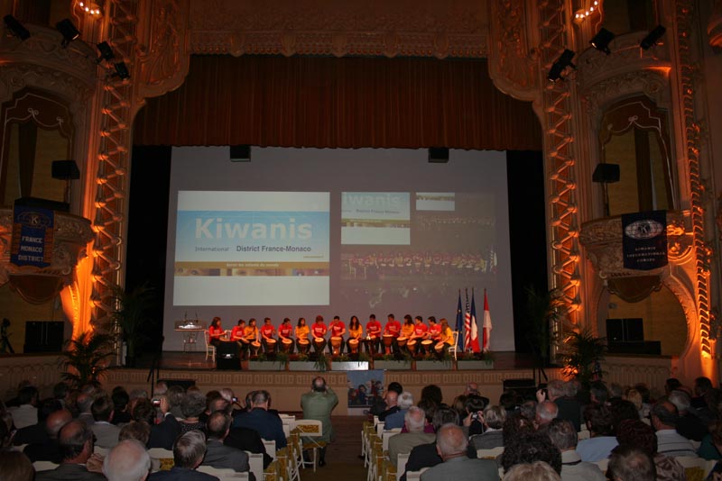 CKPM en concert à Vichy pour le Congrès annuel des Clubs Kiwanis