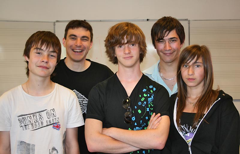 Bureau du CKPM Club Percussions 2010.